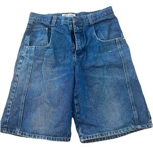 Vintage RESULTS Denim Shorts Men’s Size 33 Blue Jean Shorts Cotton